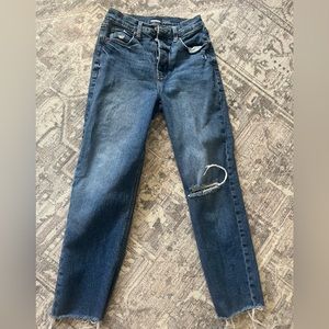 Old navy high rise mom jeans